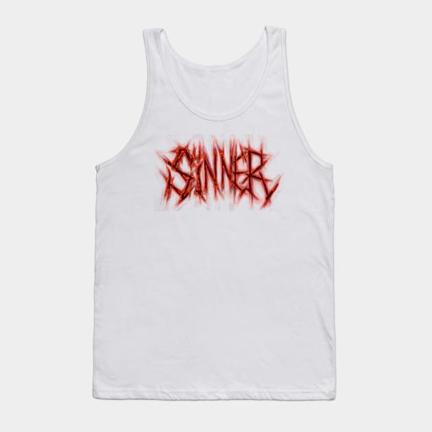 Sinner Tank Top by Shawnsonart